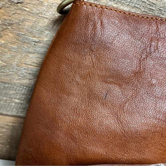 BERLINER BAGS Vintage Leather Shoulder Bag Marbella Crossbody Never Used - Picture 4 of 12